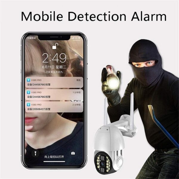 3MP IP Auto Tracking AI Camera V380 - V380