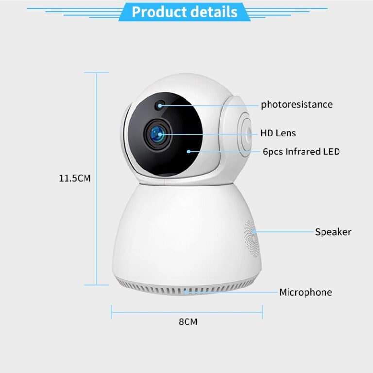 Night Vision Home Security Camera V380 V380