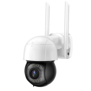 Full HD1080P Wi-Fi IP66 PTZ v380 PRO Camera Pan Tilt Surveillance Camera,  Two Way Audio/Motion Detection/Best Night Vision/Waterproof CCTV Camera  Support Upto 128G SD,White : : Electronics
